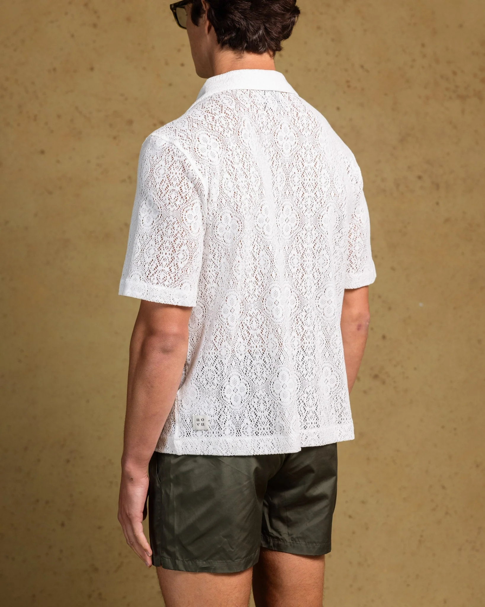Augusto Lace Shirt White - Image 5
