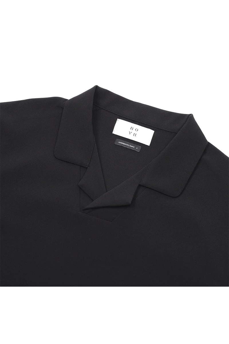 Black Oxford Polo - Image 4