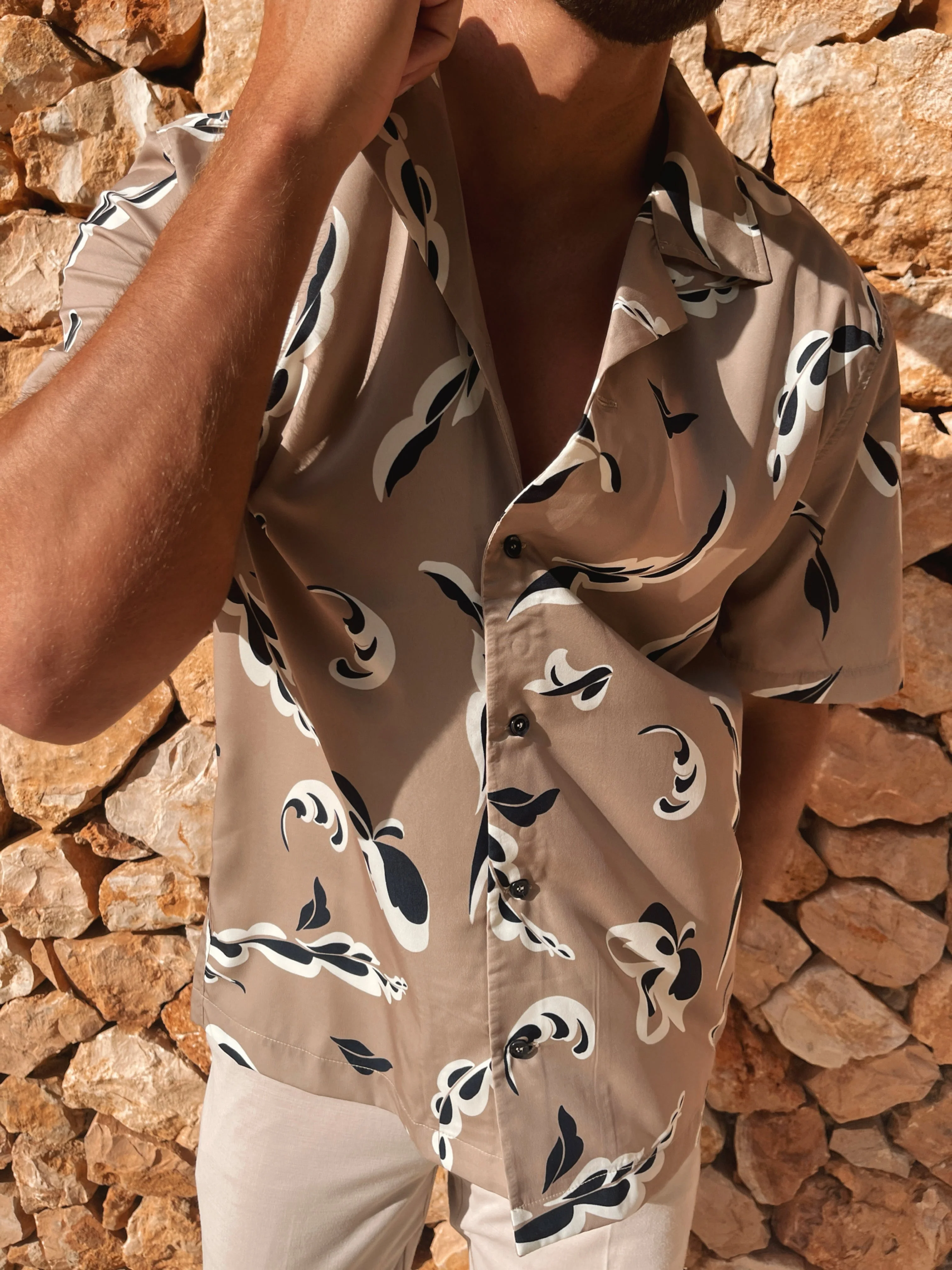 Riviera Shirt Natural - Image 3
