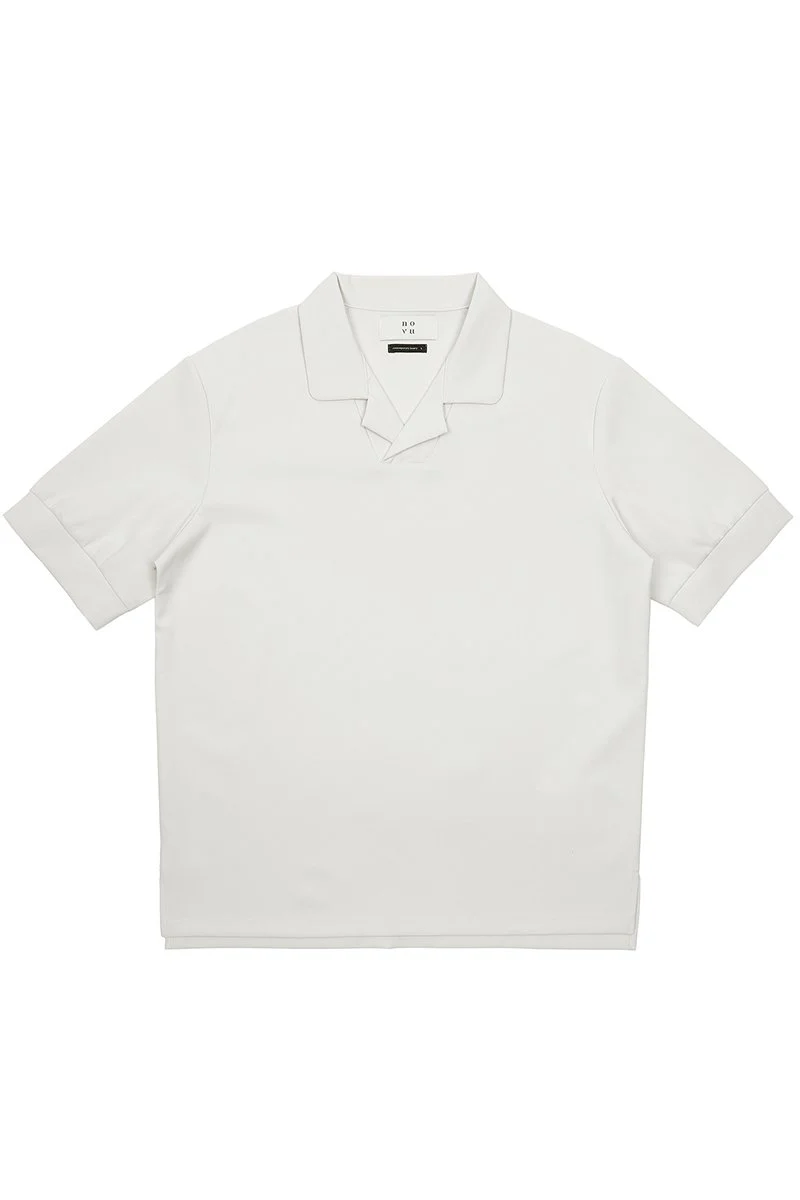 WHITE OXFORD POLO - Image 3