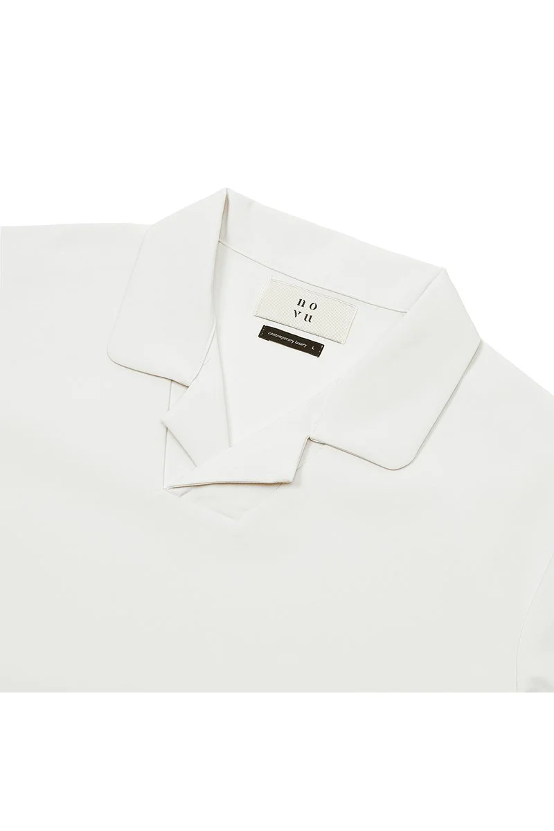 WHITE OXFORD POLO - Image 6